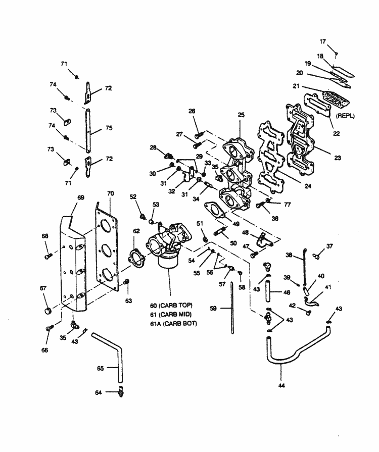 Engine section