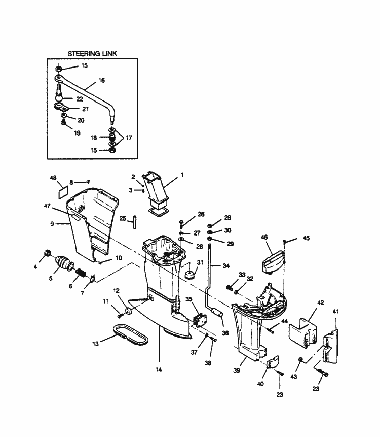Engine section