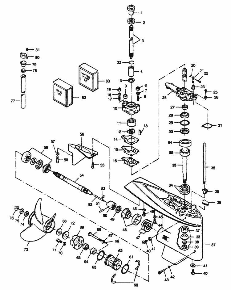 Engine section