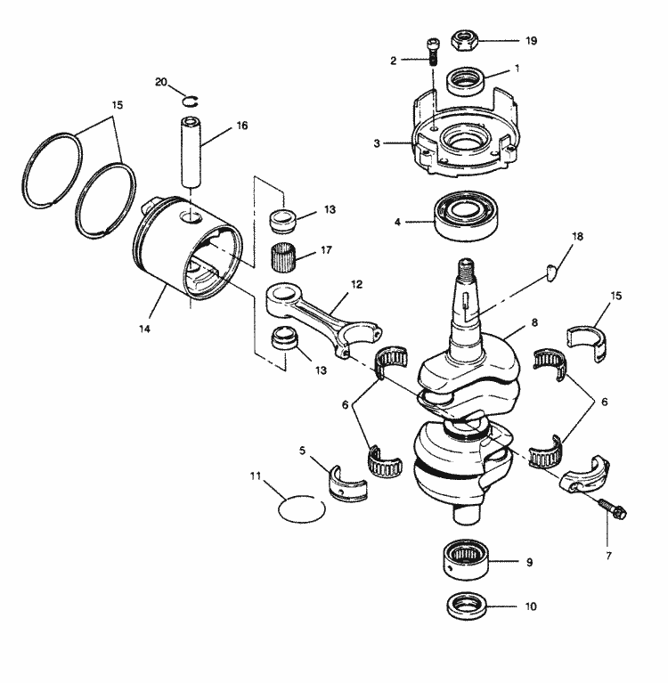 Engine section
