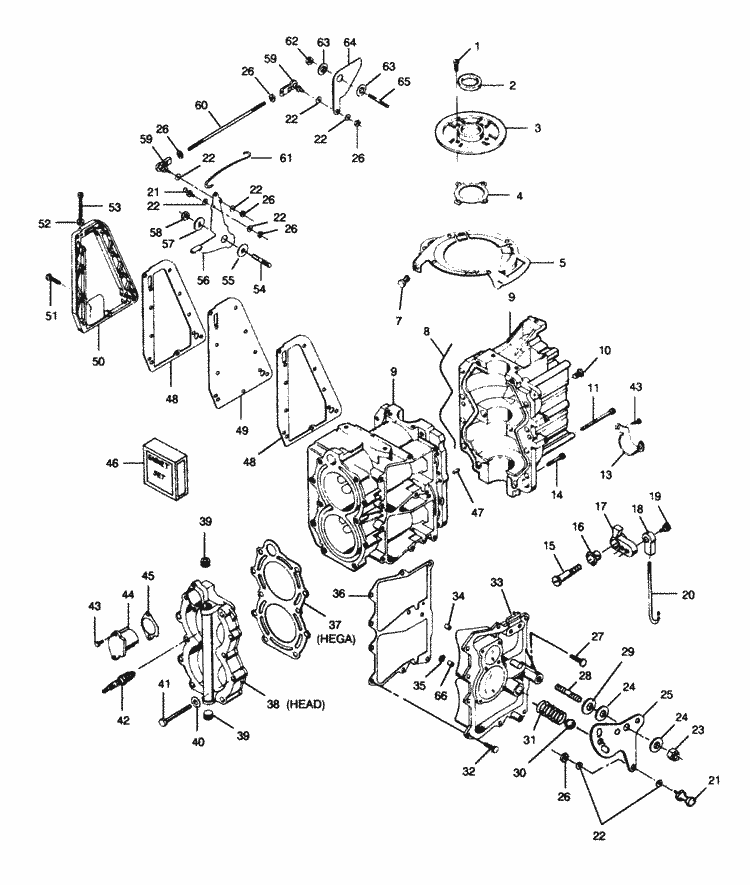 Engine section