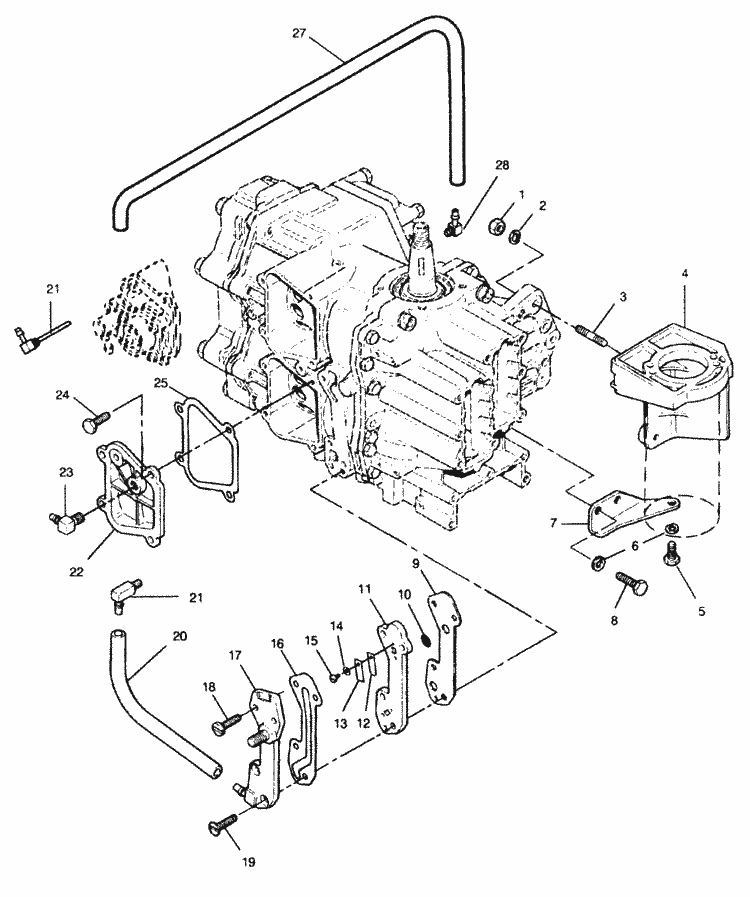 Engine section