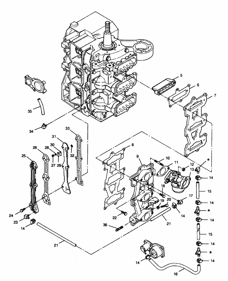 Engine section