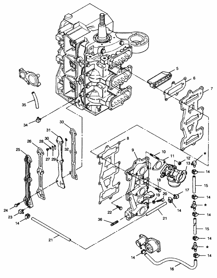 Engine section