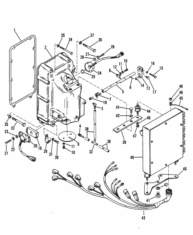 Mercury Mariner Racing Mercury Mariner 2.4L (EFI) Air Inlet / E.f.i