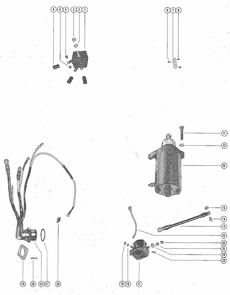 Mercury Outboard Rectifier Wiring Diagram from www.marineengine.com