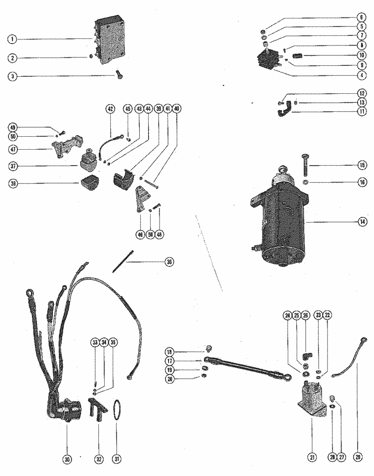 350 marine engine starter wiring diagram wiring diagrammercury 350 starter wiring electronic schematics collections