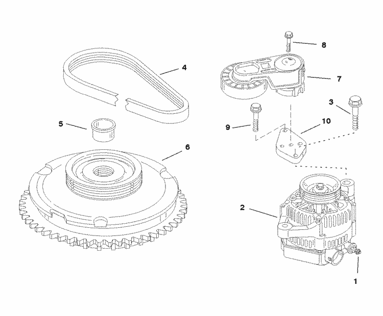 Mercury Marine 200 HP (DFI) Flywheel / Stator Parts