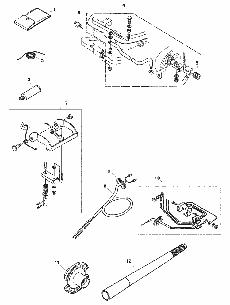 Mariner 30 HP (2 Cylinder) (International) Accessories Parts