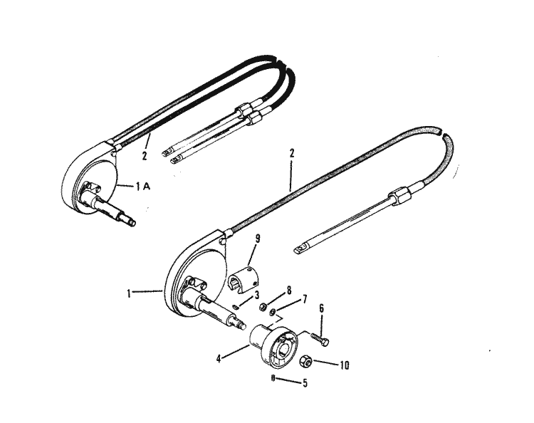 Mercury Marine Power Steering / Tiller Handles / Shift Kits Rotary