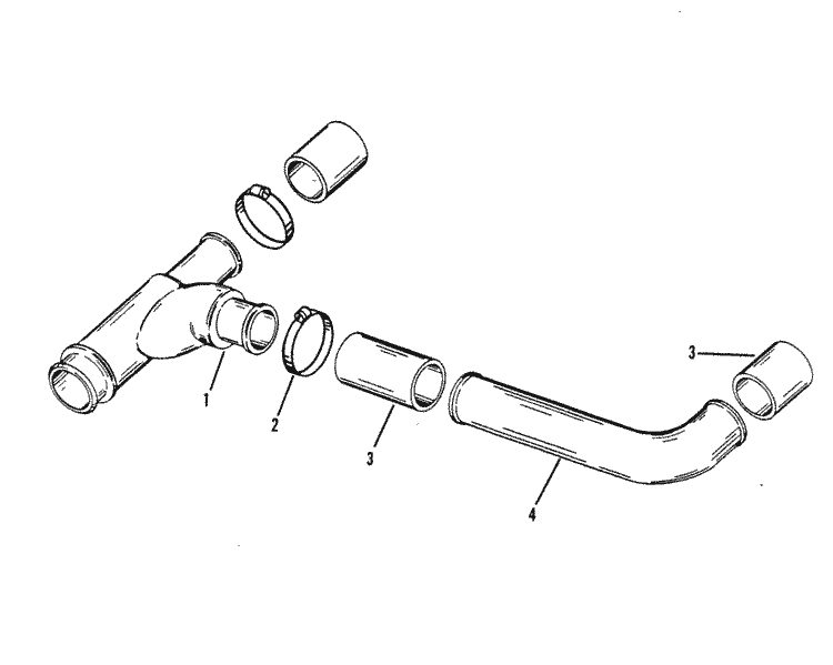 Mercury Marine Exhaust / Cooling Systems & Extension Kits Single
