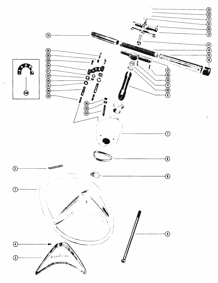 29215 Mercury Outboard Bracket