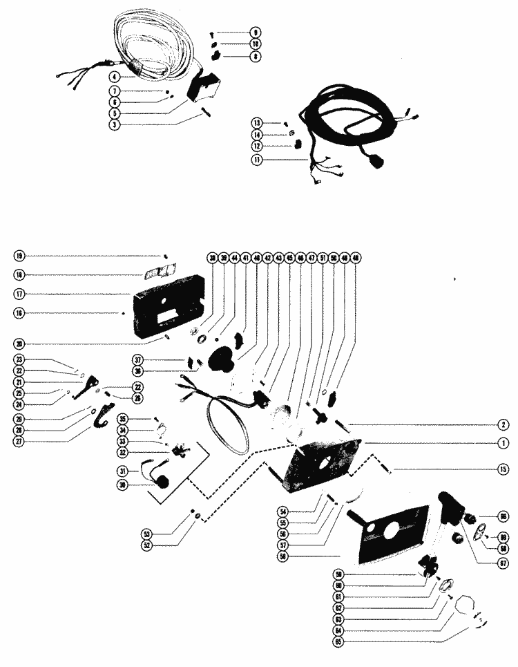 Mercury Marine Remote Controls & Components Remote Control Assembly