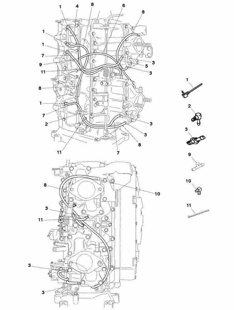 Fuel Recirculation System for Sportjet (Sport Jet 120 Xr2) Engine