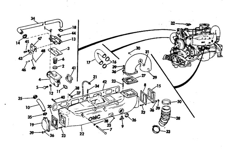 mercruiser 3.7 engine diagram