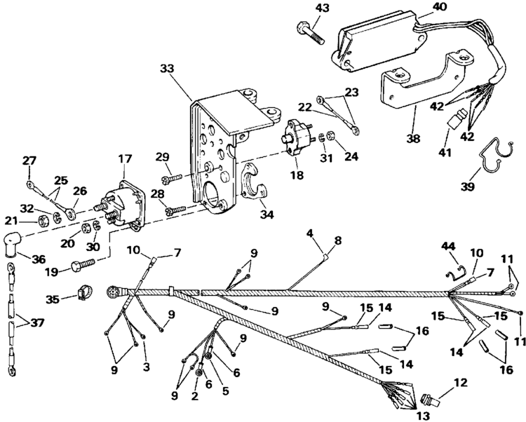 Volvo Penta Exploded View Schematic Intake Manifold 50glpbyc 5