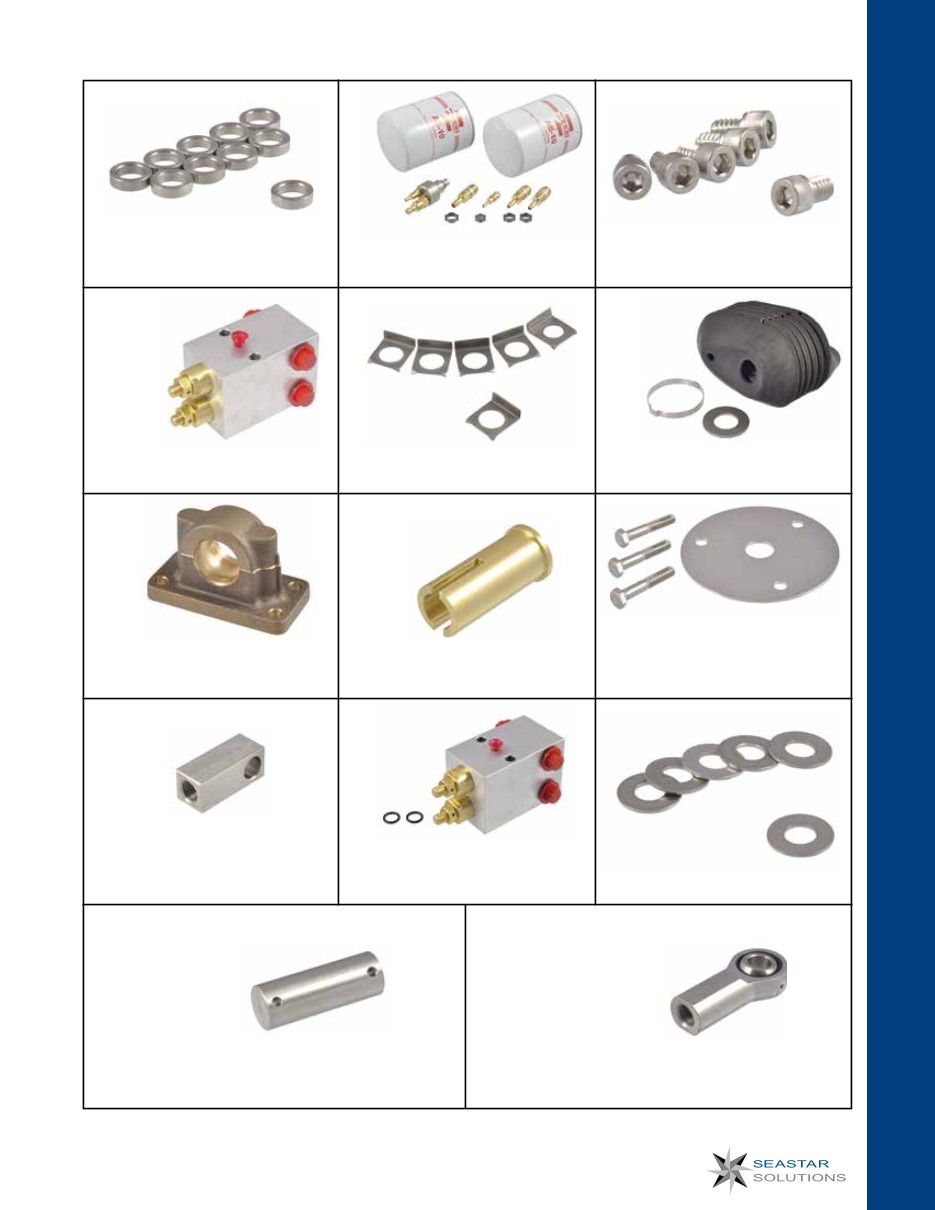 Hydraulic Hardware Kits (Cont.) - Steering: Wheels, Helms