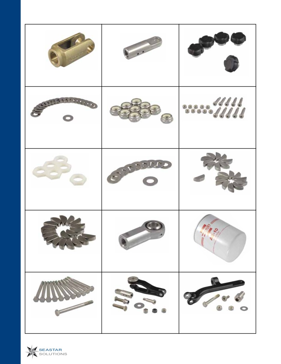 Hydraulic Hardware Kits (Cont.) - Steering: Wheels, Helms
