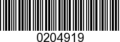 0204919 - L/P    2.00