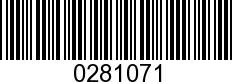 0281071 - L/P   36.55
