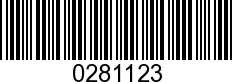 0281123 - L/P  107.70