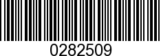0282509 - L/P   25.40