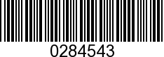 0284543 - L/P   81.23