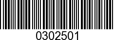0302501 - L/P    3.00