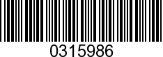 PIN 0315986