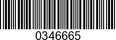 0346665 - DECAL 15HP REAR