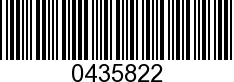 0435822 - L/P 2540.04