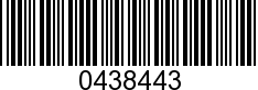 0438443 - L/P   46.38