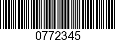 0772345 - L/P   10.96