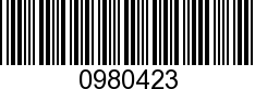 0980423 - L/P   16.60
