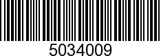 5034009 - DECAL  9.9HP BLUE