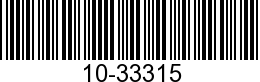 10-33315 - SCREW              - Replaced by 10-48266