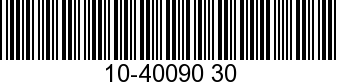 SCREW (M10 x 30) Stainl 10-40090 30