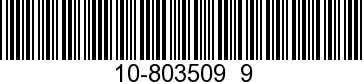 10-803509  9 - SCREW ASSEMBLY Pi 