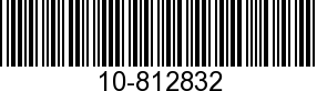 10-812832 - SCREW (#10-16 x .  - Replaced by 10-878608
