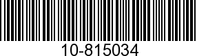 10-815034 - SCREW Adjusting    NLA