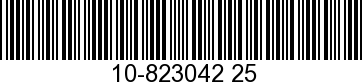 10-823042 25 - BOLT              