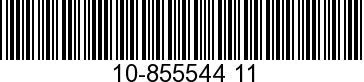 10-855544 11 - SCREW             