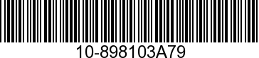 SCREW/WASHER KIT 10-898103A79