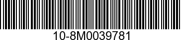 10-8M0039781 - SCREW  (M6 x 20)   - Replaced by 10-8M0022382