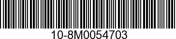 10-8M0054703 - SCREW              - Replaced by -803509013