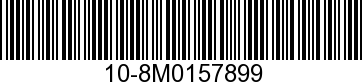 BOLT 10-8M0157899