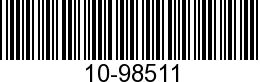 10-98511 - SCREW              - Replaced by 10-98254