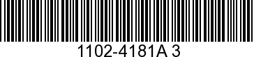 1102-4181A 3 - END CAP ASSY       NLA
