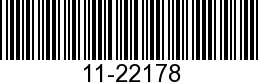11-22178 - NUT AT 10          - Replaced by 11-34933