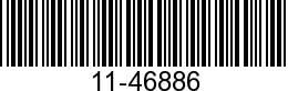 11-46886 - NUT @25            - Replaced by 11-35888